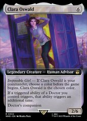 Clara Oswald - Foil - Extended Art