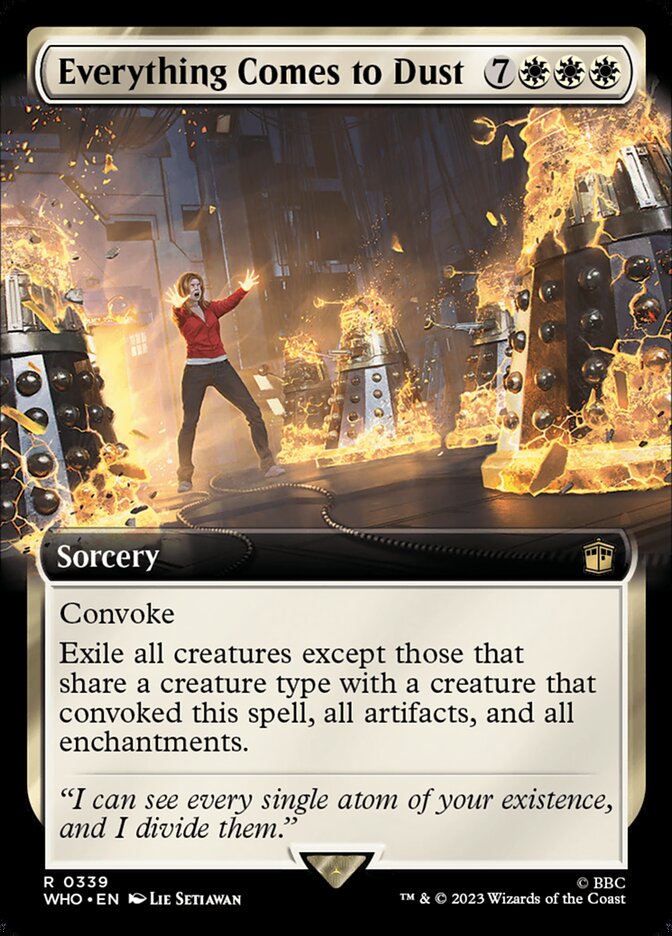 Everything Comes to Dust - Extended Art