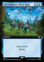 All of History, All at Once (0352) (Extended Art) - Foil