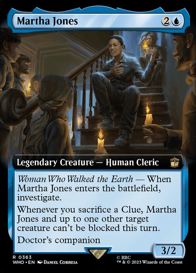 Martha Jones - Foil - Extended Art