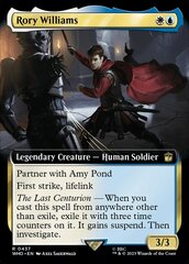 Rory Williams - Foil - Extended Art