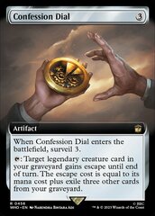 Confession Dial - Extended Art