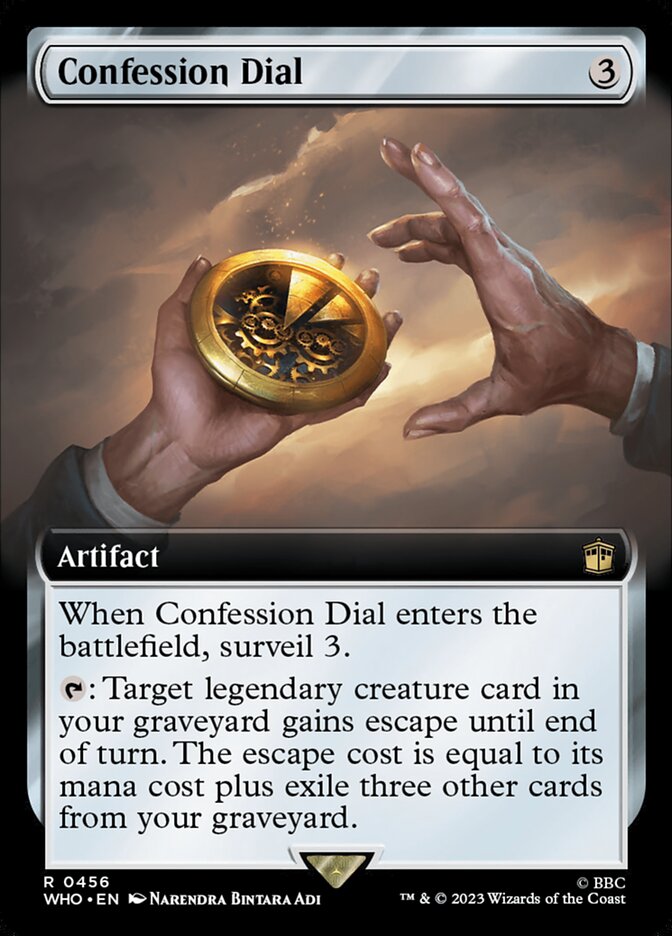 Confession Dial - Foil - Extended Art