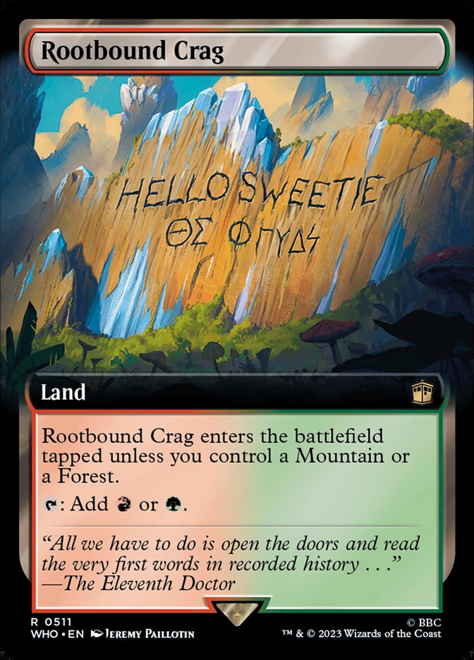 Rootbound Crag - Extended Art