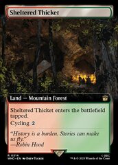 Sheltered Thicket - Extended Art