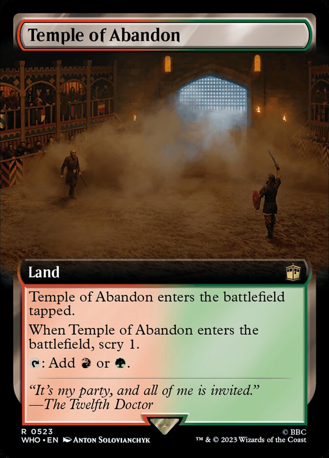 Temple of Abandon - Extended Art