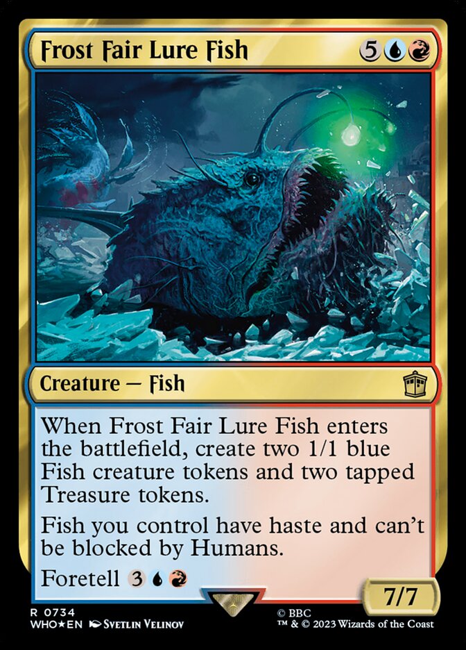 Frost Fair Lure Fish - Surge Foil