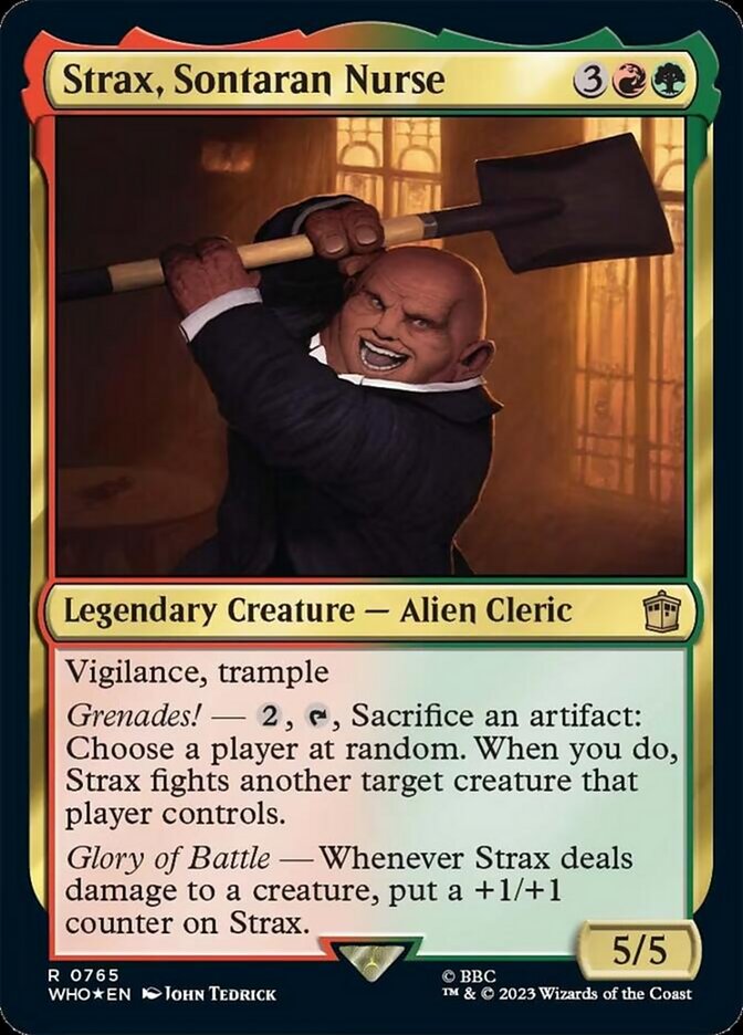 Strax, Sontaran Nurse - Surge Foil