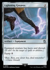 Lightning Greaves - Surge Foil