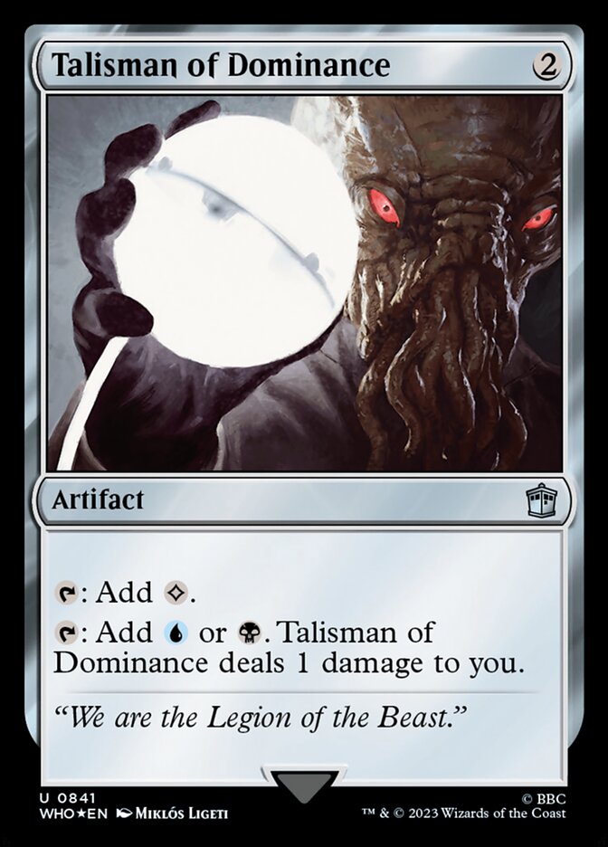 Talisman of Dominance - Surge Foil