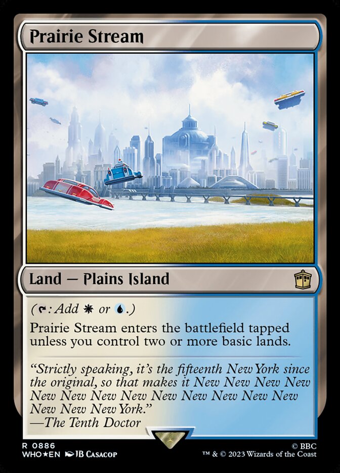 Prairie Stream - Surge Foil