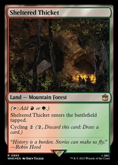 Sheltered Thicket - Surge Foil