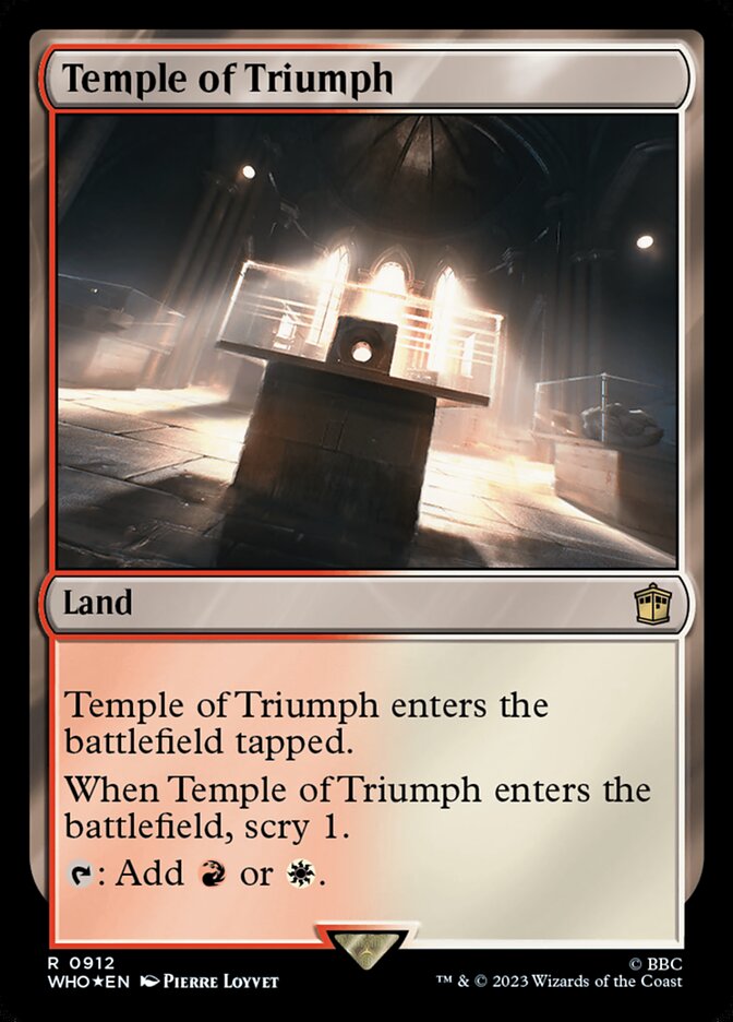 Temple of Triumph - Surge Foil