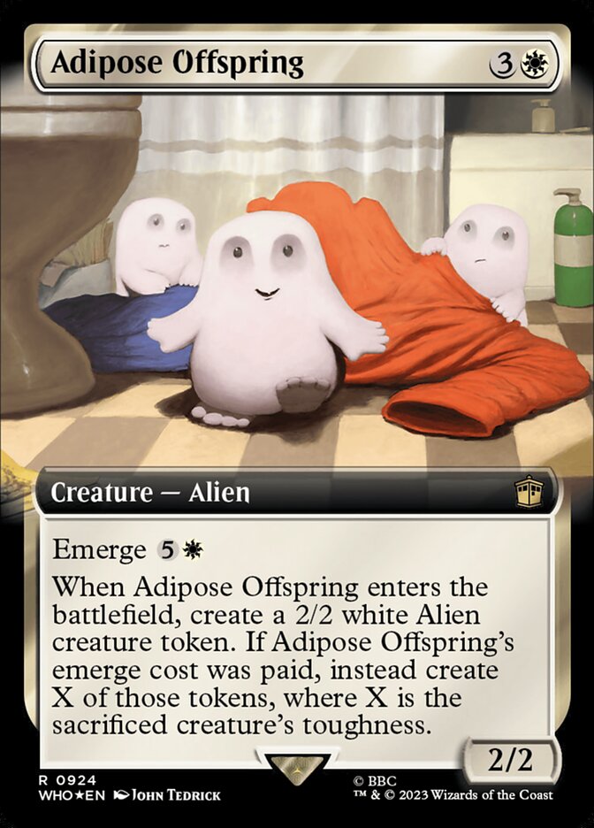 Adipose Offspring - Surge Foil - Extended Art