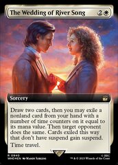 The Wedding of River Song - Surge Foil - Extended Art