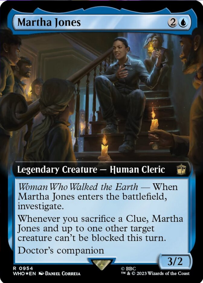 Martha Jones - Surge Foil - Extended Art Martha Jones - Surge Foil - Extended Art