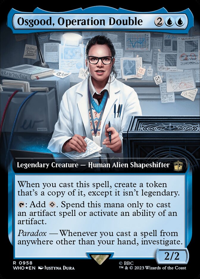 Osgood, Operation Double - Surge Foil - Extended Art