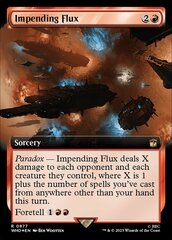 Impending Flux (0977) (Extended Art) - Surge Foil