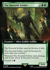 The Foretold Soldier - Surge Foil - Extended Art