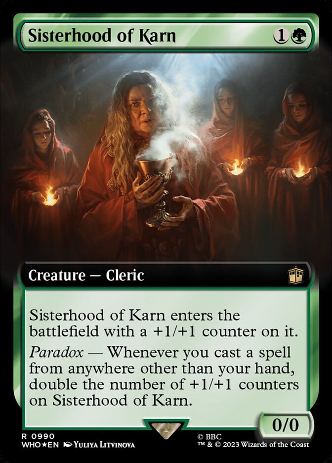 Sisterhood of Karn - Surge Foil - Extended Art