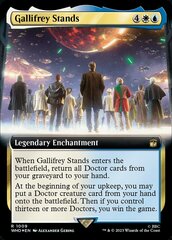 Gallifrey Stands - Surge Foil - Extended Art