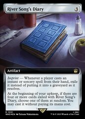 River Song's Diary - Surge Foil - Extended Art