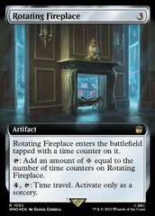 Rotating Fireplace - Surge Foil - Extended Art