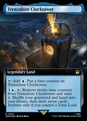 Trenzalore Clocktower - Surge Foil - Extended Art