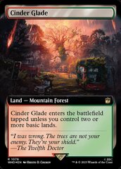 Cinder Glade (1076) (Extended Art) - Surge Foil