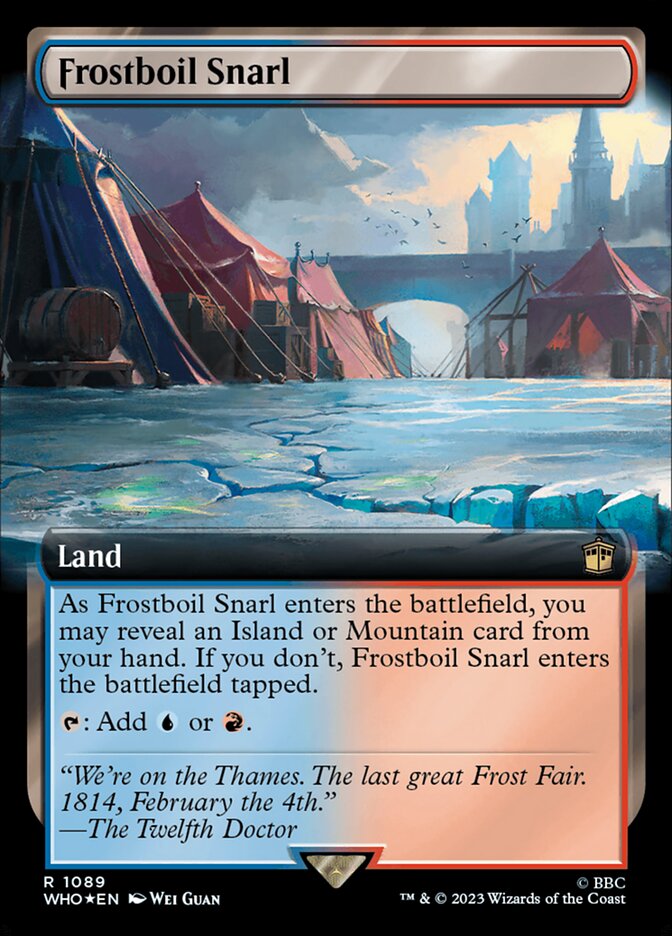 Frostboil Snarl - Surge Foil - Extended Art