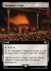 Thespian's Stage (1122) (Extended Art) - Surge Foil