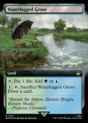 Waterlogged Grove (1125) (Extended Art) - Surge Foil