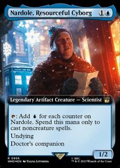 Nardole, Resourceful Cyborg - Surge Foil - Extended Art