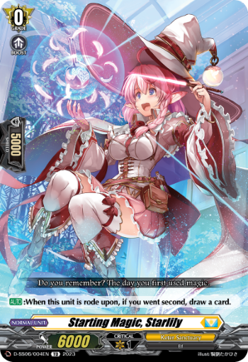 Starting Magic, Starlily - D-SS06/004EN - TD