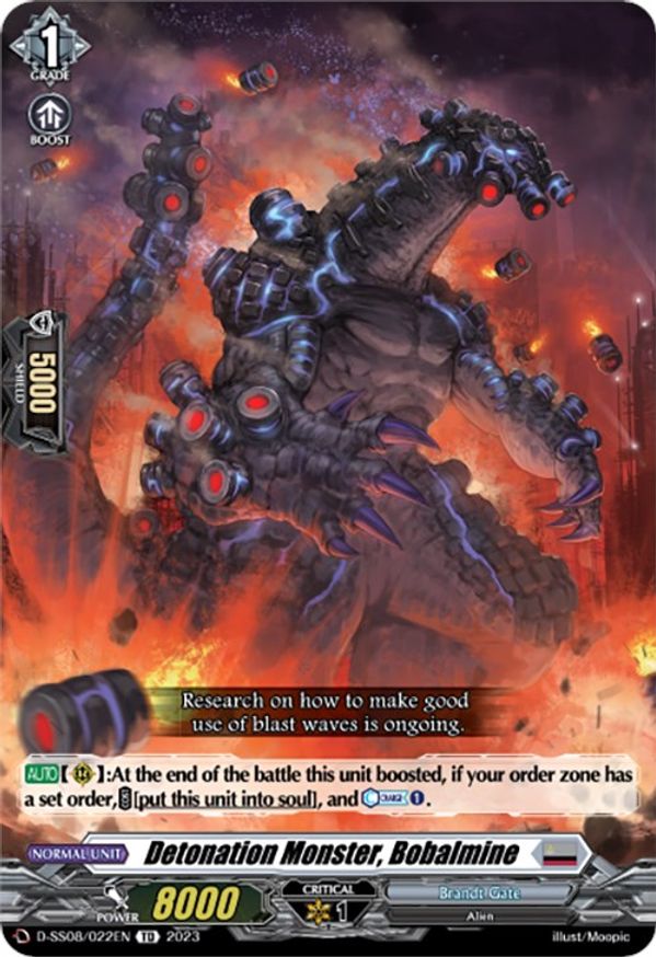 Detonation Monster, Bobalmine - D-SS08/022EN - TD