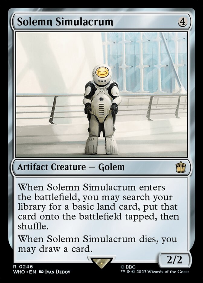 Solemn Simulacrum - Foil