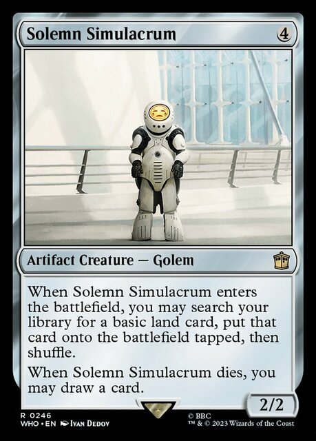 Solemn Simulacrum - Foil