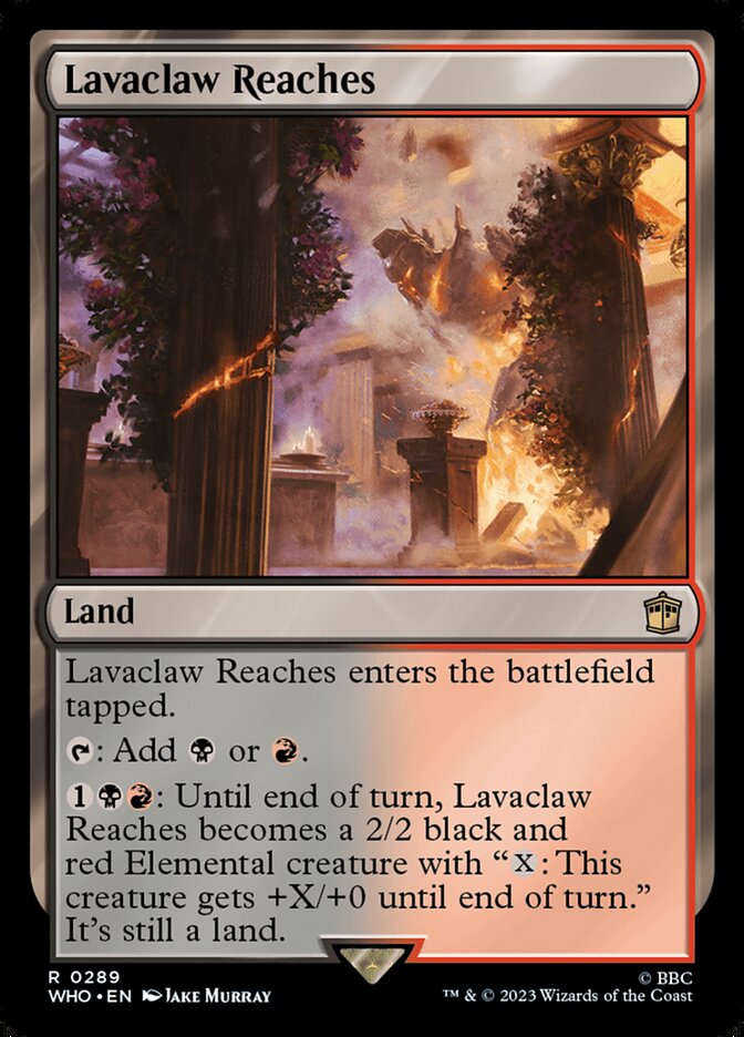 Lavaclaw Reaches - Foil Lavaclaw Reaches - Foil