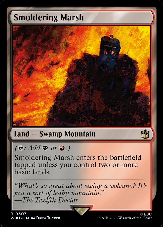 Smoldering Marsh - Foil