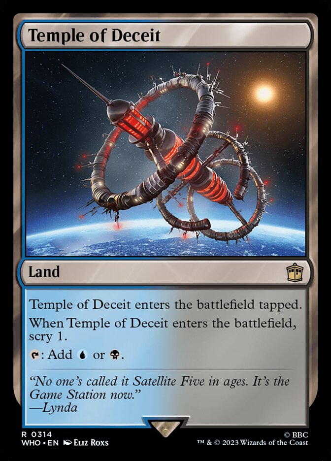 Temple of Deceit - Foil