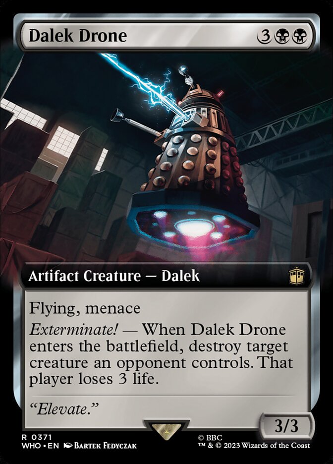 Dalek Drone - Extended Art