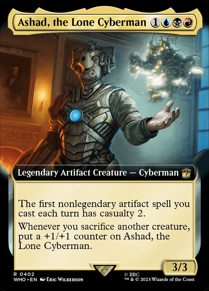 Ashad, the Lone Cyberman - Extended Art