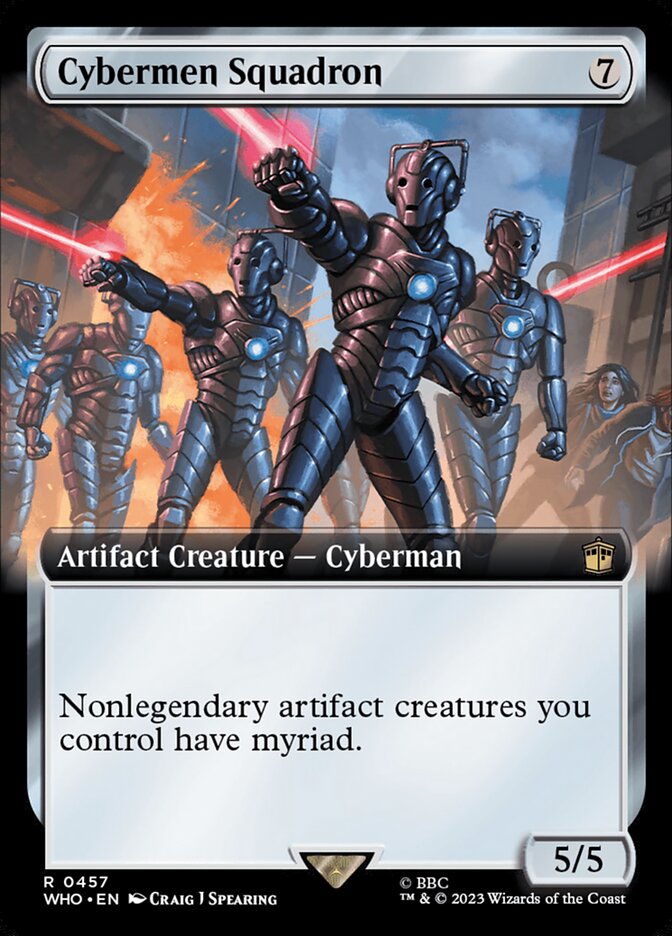 Cybermen Squadron - Extended Art