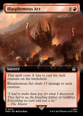 Blasphemous Act - Foil - Extended Art