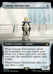 Solemn Simulacrum - Foil - Extended Art