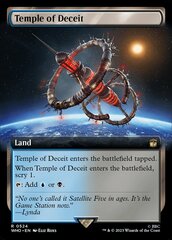 Temple of Deceit - Foil - Extended Art