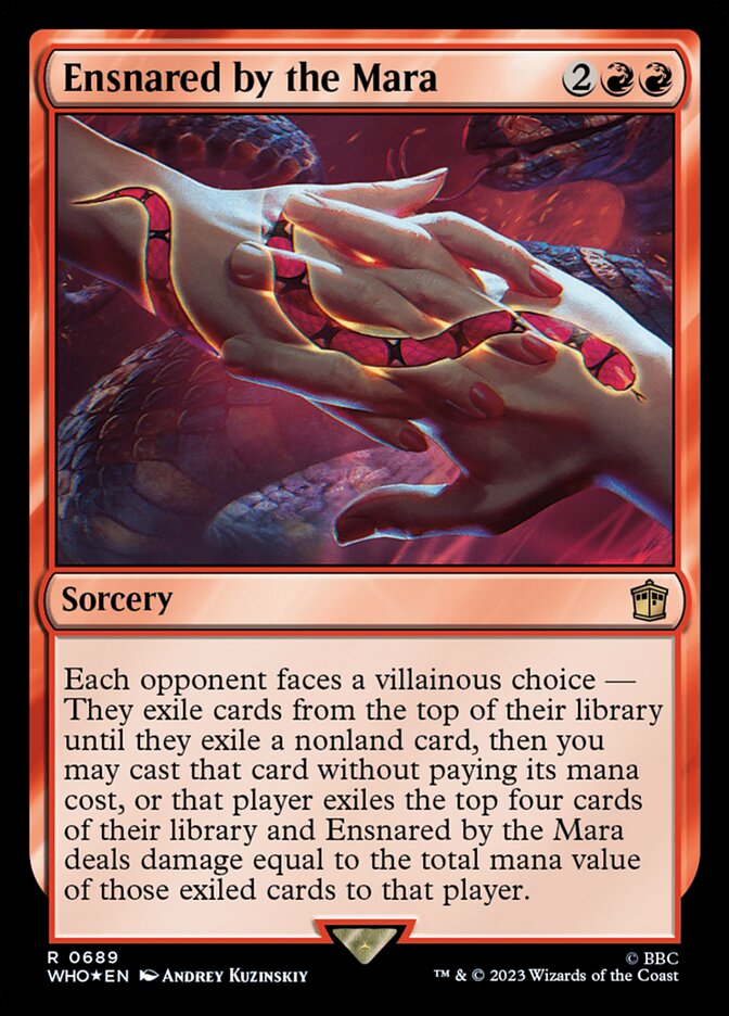 Ensnared by the Mara - Surge Foil Ensnared by the Mara - Surge Foil