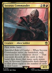 Sycorax Commander (0766) - Surge Foil