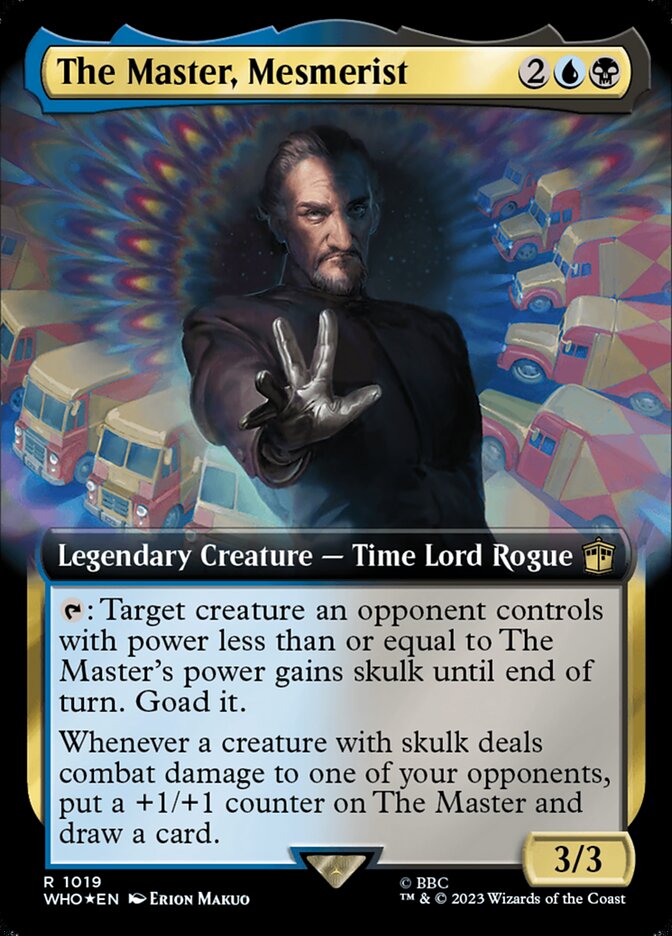 The Master, Mesmerist - Surge Foil - Extended Art