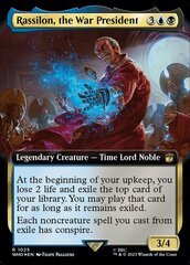 Rassilon, the War President (1025) (Extended Art) - Surge Foil